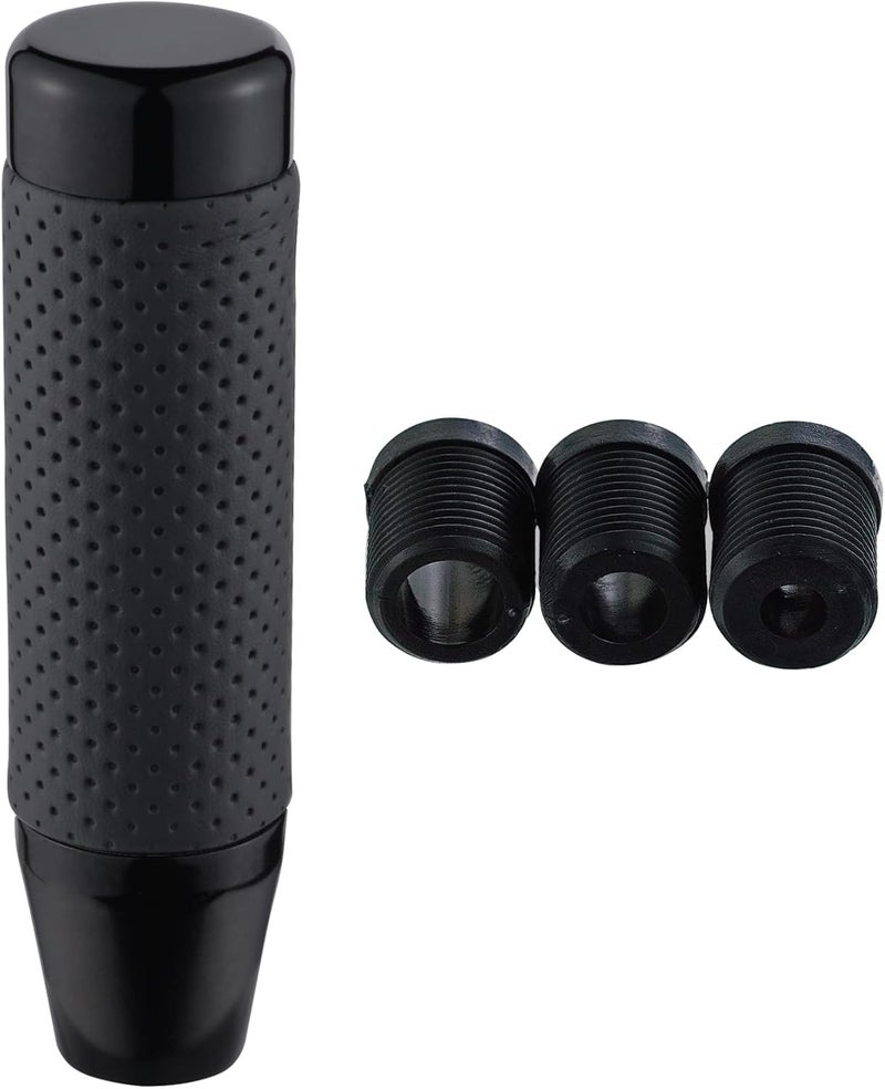 Abfer 5' Aluminum Alloy Car Shifter Knob, Heavy Weighted Gear Lever Stick Shift Handle Fit Most Automatic Manual Vehicle (Black) - Image 5